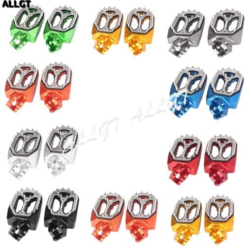 Racing Footpegs Footrests For Suzuki RMZ 250/450 2010 2011 2012 2013 2014 2015