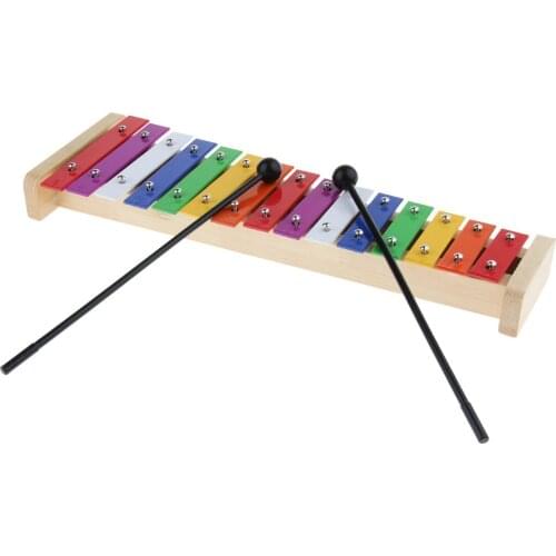 Finest 15 Tone Xylophone Glockenspiel for Kids Preschool Musical Toys