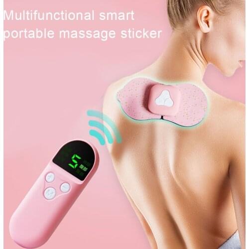 Neck Massager Smart Cervical Massager Mini Neck Sticker Cervical Sphygmotherapy Instrument SSwell