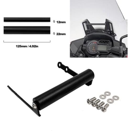 Motorcycle Modified 12mm and 22mm Phone Mobile Gps Navigation Bracket For Kawasaki Versys 1000 2017 2018 VERSYS1000