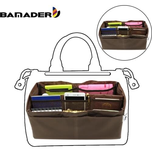 New Women Bag Lining Nylon Cosmetic Cases Waterproof Convenience Nylon Bag in Bag Compartment Simple Fashion Bag Accessories