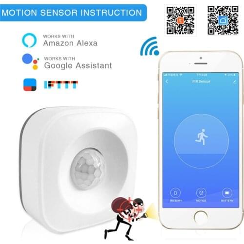 Securcity Alarm Systen WIFI PIR Motion Sensor Wireless Infrared Detector Security Burglar Alarm Sensor Control Smart Home