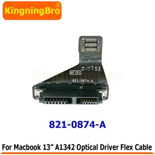 Original SATA Cable Optical Driver Flex Cable 821-0874-A For Macbook White 13" A1342 2009 2010 Years