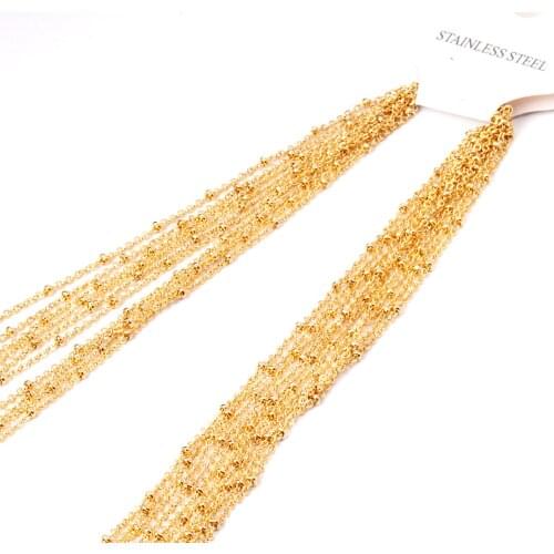 ASON Cuban Link Chains Necklace Women Men Pendants 2MM Gold Rose Black Silver Color Round Lobster Clasp Necklace 10pcs/lots