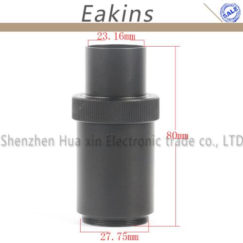 23.2mm To C Mount Microscope Camera Adapter Electronic Eyepiece Microscope Adapter Tube For Trinocular Stereo Microscope