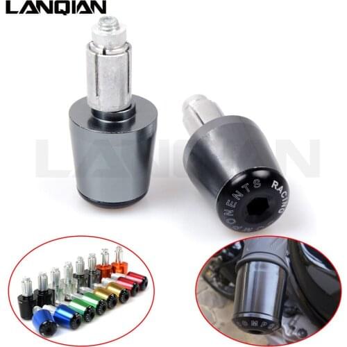7/8'' 22 mm CNC motorcycle handlebar handle bar grips ends for Honda VFR800/F VTR1000F / FIRESTORM CBF1000 CBR1100XX / BLACKBIRD