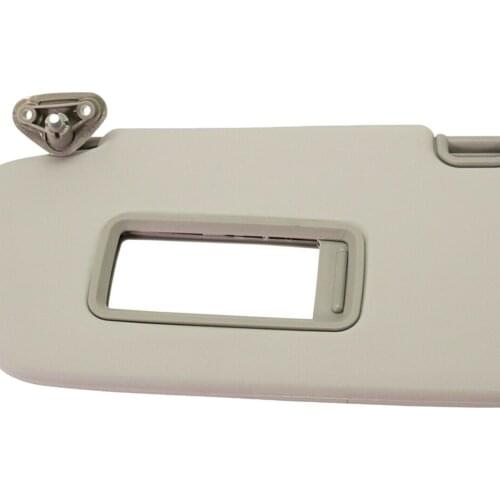 Left Driver Side Sun Visor with Light for Impreza STI 2008-2014 Replace # 92011FG032ME