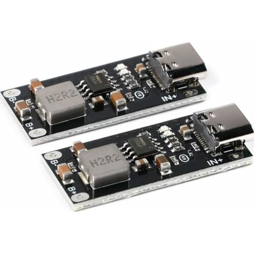 Type C USB Input High Current 3A Polymer Ternary Lithium Battery Quick Fast Charging Board IP2312 CC/CV Mode 5V To 4.2V 4.35V