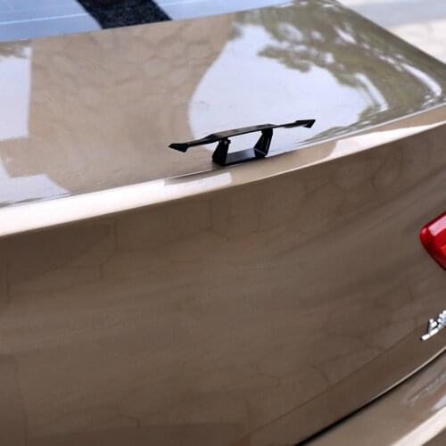 1pc for Mazda 3 Axela 2017 Mini Small tail Free punching Decorative tail fin