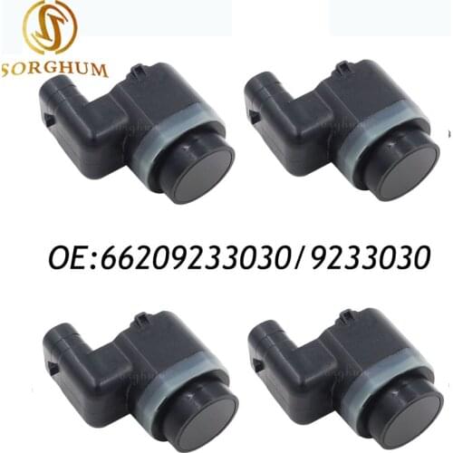 4PCS 9233030 PDC Parking Assist Sensor For 09-16 BMW 5 Series F07 F10 F11 F18 66209233030