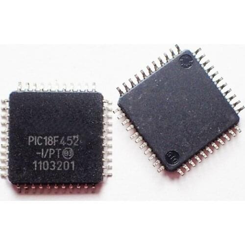 3PCS New PIC18F452-I/PT TQFP44