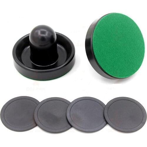 96mm Indoor Air Hockey Table Felt Pusher Set Hockey Pucks Accessory sports outdoor