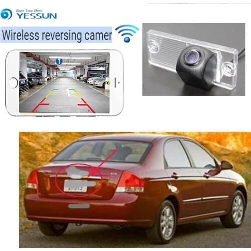 YESSUN car wireless rearview camera for kia Sephia Spectra Sephia5 cerato LD 2003~2008 CCD HD car backup License Plate camera