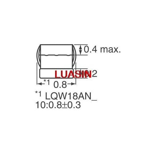 Free Shipping 50pcs/lot 1206 chip inductor 14.7nH 680mA LQW31HN15NJ03L high frequency winding inductance