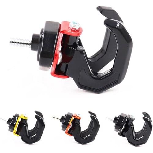 Aluminum Alloy Motorcycle Luggage Helmet Holder Hook Mount Motorbike Scooter Helmet Holder Bag Hook Hanger With Screw