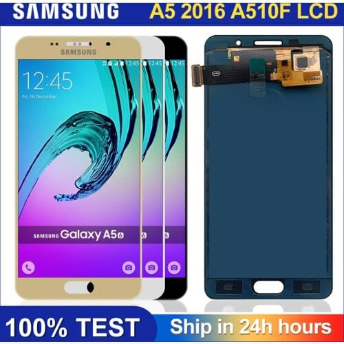 Can adjust LCD Replacement For Samsung Galaxy A5 2016 A510 A510F A510M A510FD LCD Display Touch Screen Digitizer Assembly