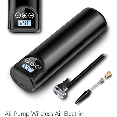 Electric Car Air Pump 12V 150PSI for Car Bicycle Tires Balls Rechargeable Tire Inflator Wireless Compressor Digital Tyre Pump