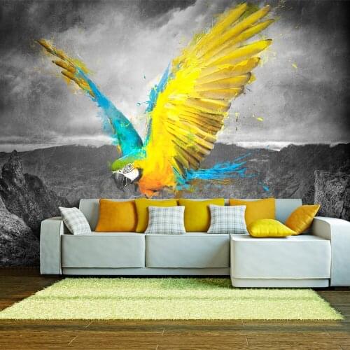 Wall mural-Exotic parrot - 450x270 cm