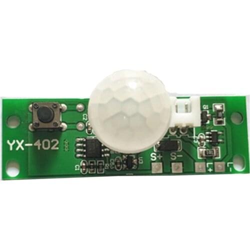3.7V Infrared Solar Lamp Panel Circuit Board Solar Lamp Board Control Sensor Night Light Controller Module