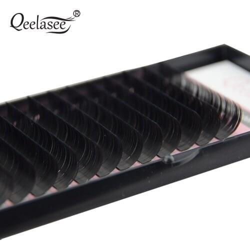 4pcs J B C D Curl Individual Mink Eyelash Extension Soft Black Fake False Eye Lashes 8-15mm Eye Makeup Tool