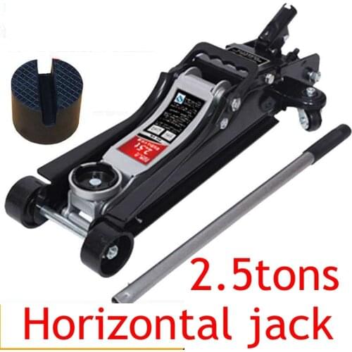 Multi-color jack horizontal car with SUV off-road auto repair tire replacement 2.5 tons of hydraulic jack for car