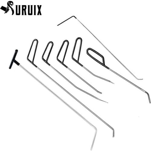 Car Dent Remover Kit Paintless Dent Repair Tools Dent Removal Repair Rods Tool for Car Body Hail Damage Door Dent Removal