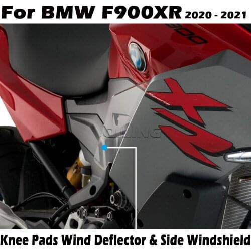 For BMW F900XR F900 XR F 900 XR 2020 2021 Motorcycle Accessories Side Windshield Knee Pads Wind Deflector Upper Deflector