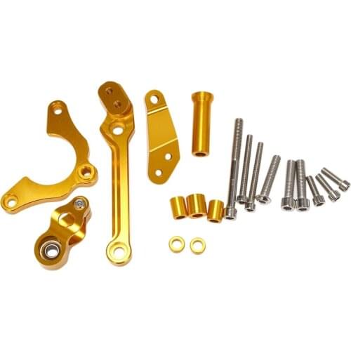 Motorcycles Adjustable Steering Stabilizer Damper Bracket Mount Support Kit for KAWASAKI Z900 Z 900 2017 2018 2019