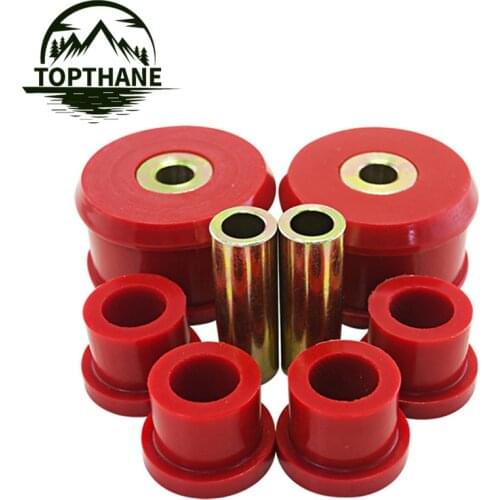 PROTHANE-Front Control Arm Bushing Kit FOR VW Beetle 98-06 / Golf 85-06 / Jetta 85-06 Polyurethane BLACK