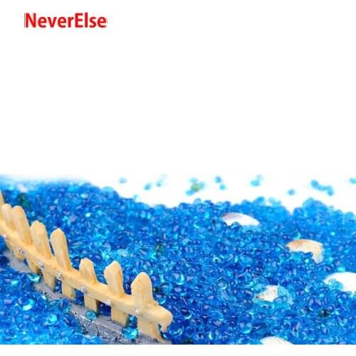 0.1kg Aquarium Glass Beads Fish Tank Landscaping Stones Vase Decoration Ornament Gravel Pebble Rock Waterscape Tank Accessories