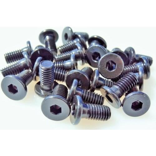SWMAKER 50pcs DIY openbuilds CNC DIY Low Profile Screws M5 x15mm