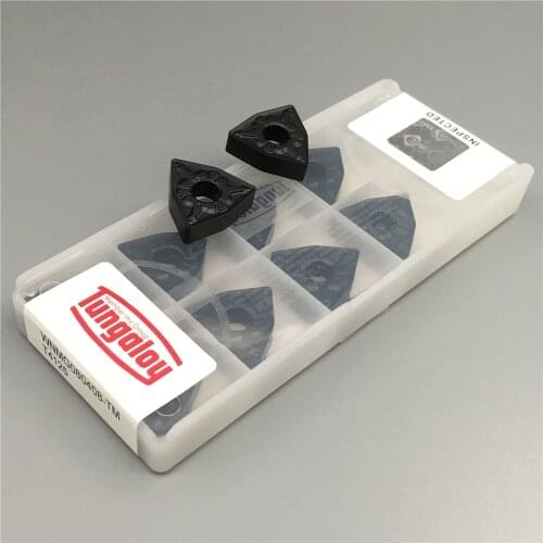 WNMG080408 TM T4125 Carbide Inserts High Quality External Turning tool WNMG 080408 Lathe Tools cutter CNC tool