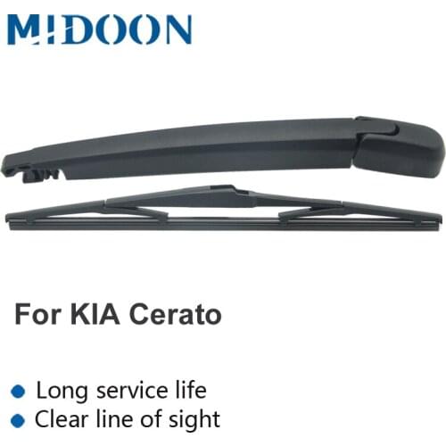 MIDOON Rear Wiper Arm & Rear Wiper Blade for KIA Cerato Hatchback 2003 2004 2005 2006 2007 2008