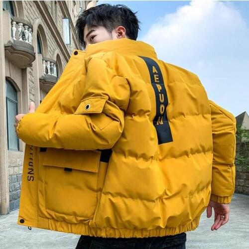 Winter Jacket Men Parkas Top Warm Big Size Thicken young Male Heavy High Quality Fleece Cotton-Padded
