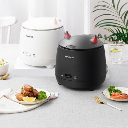 220V 1.5L Electric Rice Cooker Non-stick Multi Cooker Mini Portable Automatic Cooking Pot White/Black Available EU/AU/UK/US