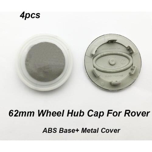 4pcs/set For Range Discovery Freelander Evoque Car Hub Cap 62mm 6.2cm Car Logo Emblem Wheel Center Cap Covers Wheel Rim Hub Cap