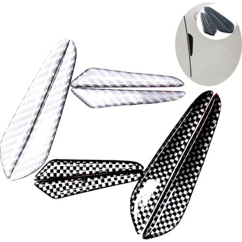 4pcs Car Door Anti-rub sticker Case For FIAT 124 EVO Sedici Linea Bravo FCC4 Viaggio Coroma Ottimo Uno Qubo Doblo Toro