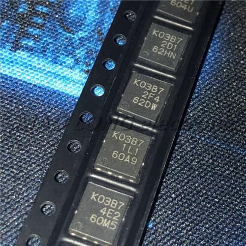 5PCS/LOT RJK03B7DPA RJK03B7 K03B7 K0387 QFN8 IC power switch chip brand new original In Stock