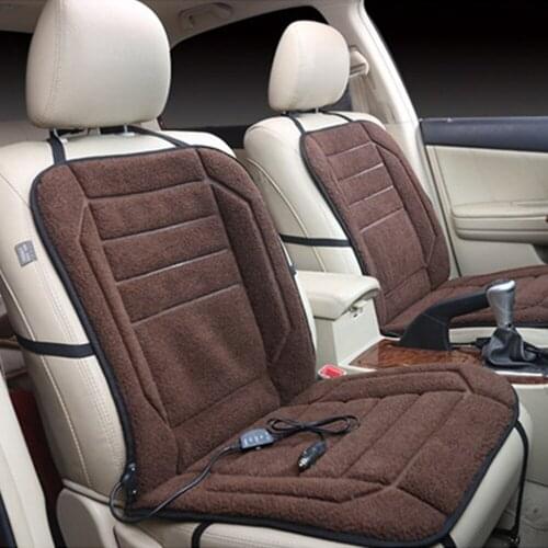12V Car Heated Front Seat Cushion Cover Heating Heater Warmer Pad Winter Car Heating Pads Hot Warmer Cover Auto Accessories