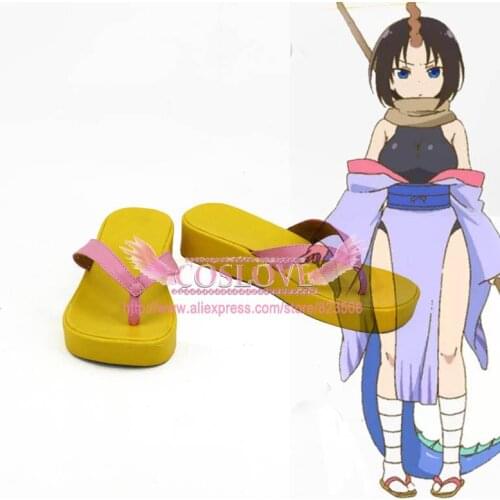 Miss Kobayashis Dragon Maid Elma Jouii Shoes Cosplay Boots CosplayLove For Halloween Christmas Party