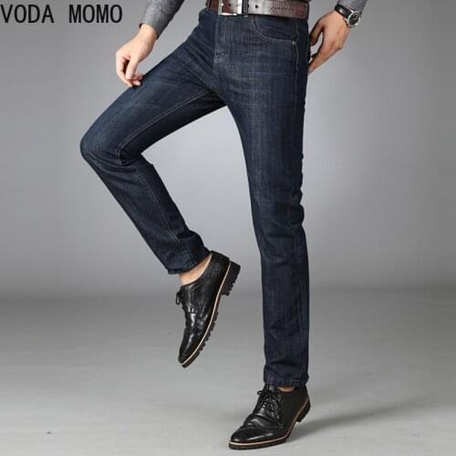 Classic Men Jeans Jean Homme Pantalones Hombre Mens jenas Mannen Soft Black Biker Denim Overalls Mens Pants men clothing