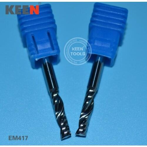 EM417mm Carbide flute spiral bits/milling bits/cutter for wood metal acrylic/cutter of cnc router