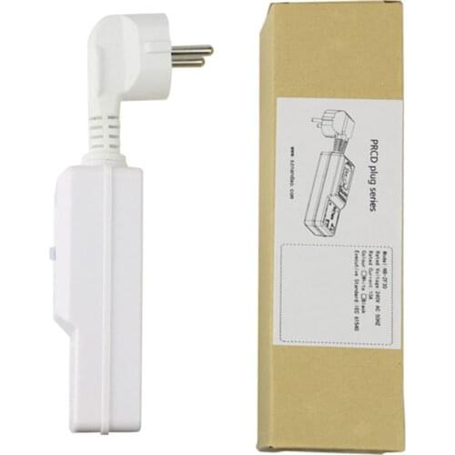 EU 16A Socket Adaptor Home Circuit Breaker Cutout Plug Safety Leakage Protection Trip Switch Tools