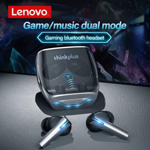 Lenovo XG02 TWS Gaming Earphones Low Latency Wireless Bluetooth Headphones Touch Control Stereo Headset Noise Cancelling Earbuds