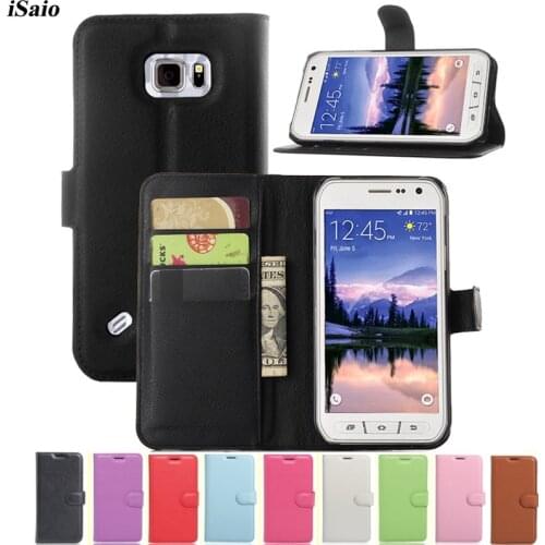 Flip Leather Case for Samsung Galaxy S6 Active G890 G890A Wallet Cover for Galaxy S6 Edge Plus Fundas Hoesje TPU Phone Case