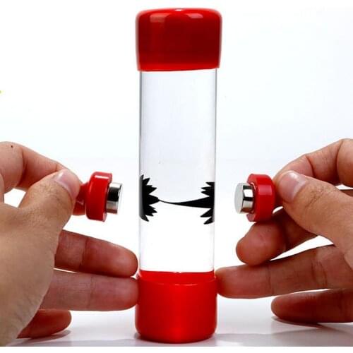 Magnetic Bottle Stress Relief Non-stick Plastic Sensory Magnetic Bottle Toys Kids Educational Toys for Children Gifts