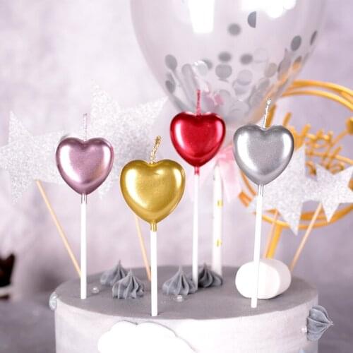 Mini Love Happy Birthday Candle Topper Cake Decortions Animal Shape Candle Cupcake Dessert Wedding Party Dress Up Baking Supplie