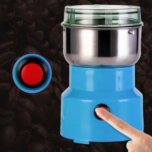 1 PC Electric Coffee Grinder Multifunction Stainless Steel Blade Cafe Spice Mill Blender Nut Bean Seeds Grinding Smash Machine