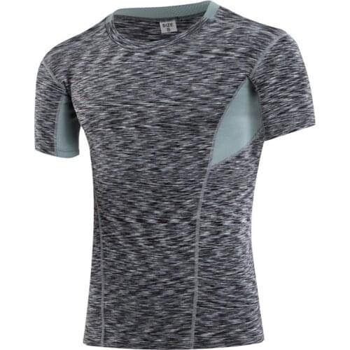 Men Pro Quick Dry Workout Gymming Long Top Tee Sporting Runs Yogaing Compress Fitness Exercise T-shirts Clothing T Shirt 6013
