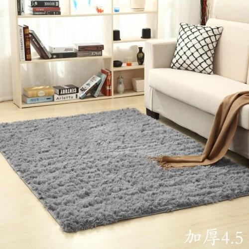 Soft Carpet Bedroom for Home Living Room Entrance Center Rug Around Floor Mat Office Chair Shaggy Long Hair Nordic Room Decor